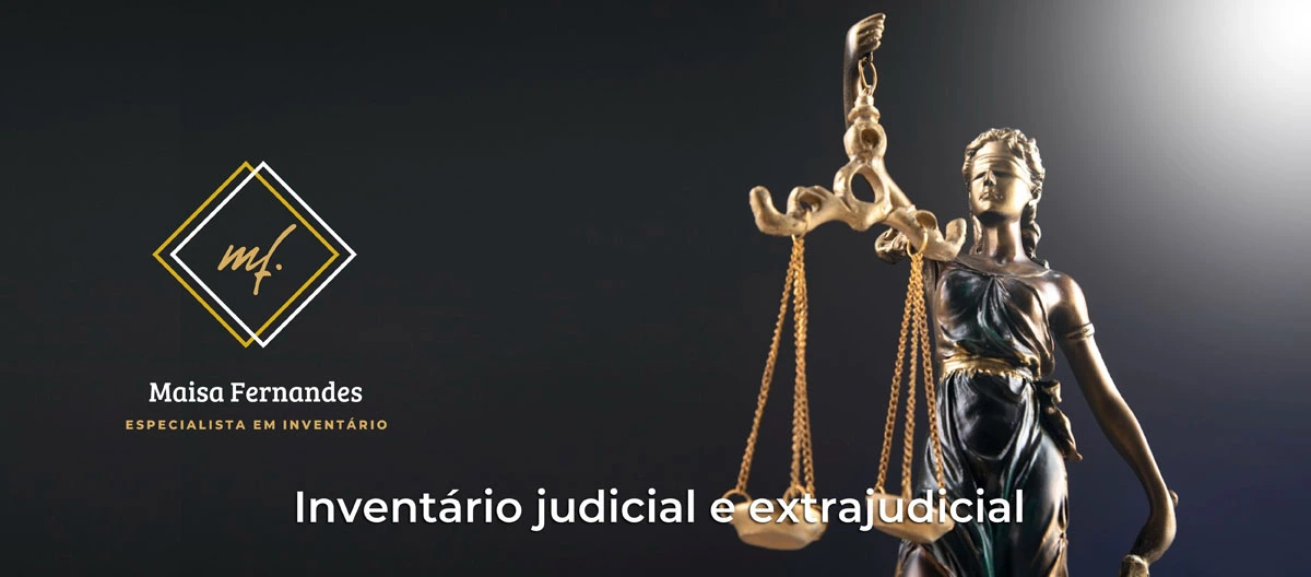 Estátua da Justiça em fundo escuro